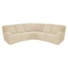 7-Piece L Shape Sectional Recliner Sofa Covers, Velvet Stretch Reclining Sectional Couch Covers for Reclining L Shape Sofa, Slipcovers Thick, Sof