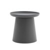 GFHLP Tea Table Round Coffee Table Modern Small Apartment Bay Window Balcony Table Combination Living Room Side Table Color  White Size  46  50cm