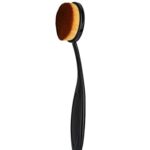 MUJGAN Makeup Brush New Fashionable Cream Super Soft Professional Oval Toothbrush Foundation Contour Powder Blush Concealer Eyeliner Blending Bru