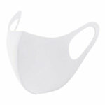 FM London Accessories Reusable Fabric Face Mask White One Size Pack of 10