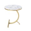 WDBBY Home Side Table Furniture Round Coffee Table Living Room Small Bedside Table Design Coffee Table Sofa Side Table Color  A Size  55  60cm