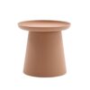 GFHLP Tea Table Round Coffee Table Modern Small Apartment Bay Window Balcony Table Combination Living Room Side Table Color  White Size  46  50cm