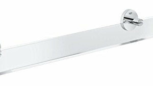 GROHE 40799DC1 Essentials Shelf, Super Steel, 530 mm