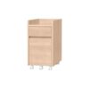 Iris Ohyama, Cabinet with Locking Wheels /Drawer Rolling Wood File/Desk with shelves and wheels/ Desk Cabinet, Design & Modern, Office, Studyroom