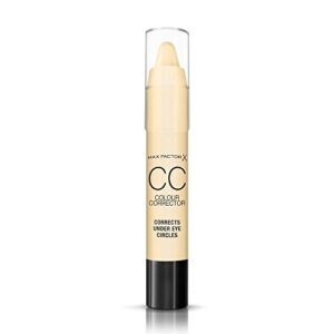 Max Factor CC Concealer Stick for Under Eye Circles Yellow 3.4 g