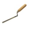 3 x Wide Finger Pointing Trowel Set 10 12 14 mm Flat Spring Carbon Steel Tuck with Wooden Handle (3 Pcs)