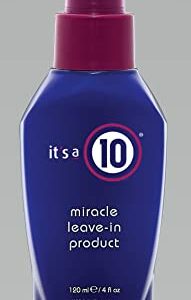 Its a 10 Haircare  Miracle LeaveIn Product Spray Natural Ingredients Smoothes  Eliminates Frizz Restores Shine Colour Safe Natural Ingredients 12