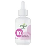 Simple 10 Niacinamide Vitamin B3 Suitable for all skin types Serum for even skin tone and texture 30 ML