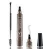 Microblading Eyebrow Pen with Double Ended Brow Brush Waterproof Eyebrow Pencil Longlasting Smudgeproof Brow Pen Makeup Cosmetic Tool Naturally D