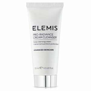 ELEMIS ProRadiance Cream Cleanser Deep Cleansing Cream for a Radiant Youthful Complexion Luxurious Face Cleanser to Moisturise Skin and Defend Ag