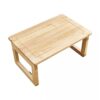 na Tea Table Natural Color Rectangle Asia Furniture Living Room Wooden Low Table for Sitting on the Floor