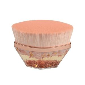 High density soft magic foundation brush multifunctional makeup brush for a wide range of foundations with portable storage case Pink