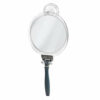 iDesign Power Lock Suction Mirror, Shatterproof Cosmetic Mirror, Made of Plastic, Clear