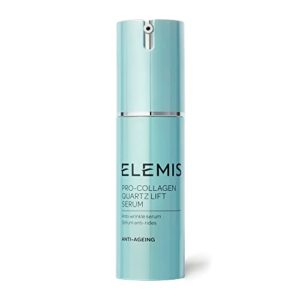 ELEMIS ProCollagen Quartz Lift Serum AntiWrinkle Serum with Precious Rhodochrosite Quartz Milky Gel Texture Forms a Network of Proteins on the Sk