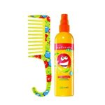 Natural Kids Hair Care Sets Shampoo Conditioner Detangler Spray Detangler Spray Comb