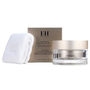 Emma Hardie Moringa Cleansing Balm with Cleansing Cloth 100ml  Moisturizes  Conditions all Skin Types. Rebalances  Hydrates Skin. Removes Face  E