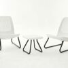 Keter Rio Patio Set Table and Chairs  GraphiteGrey