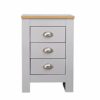 Tok Mark Traders 1 Door Natural Drawer Bedside Table Wooden Nightstand Cabinet Drawer Side Table End Table Storage Unit for Living Room Bedroom F