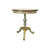 YIXIN2013SHOP Coffee Table Wooden Small Round Table Retro Coffee Table Balcony Living Room Bedroom Home Hotel Homestay Small Side Table Side Tabl