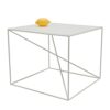 Simple Design Coffee Table Coffee Table Wrought Iron Square Industrial Tea Table Sofa Side Corner Coffee Side Table Used for Office Living Room B