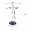 FIAMER Countertop Wine Glass Holder Tabletop Stemware Storage Rack Air Drying System Kitchen Bar Storage Rack Desktop Goblet Storage Rack Metal G