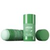 2 Pack Green Tea Cleansing Mask Stick Poreless Deep Cleanse Green Tea Mask for Blackhead Remover and Skin Care Purifying Clay Stick Mask
