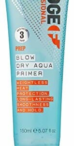 Fudge Professional Blow Dry Hair Styling Serum Aqua Blow Dry Primer Infused with Hyaluronic Acid Heat Protection Up To 230 Degrees Adds Natural B