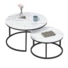 Side table 2 in 1 Nordic Living Room Round Coffee Tables Apartment Bedroom Bedside Table Home Furniture Restaurant Color  Picture color Size  One