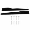 Side Skirts For Cars Universal - Car Side Skirt Extensions Car Side Spoiler 29.3In Car Side Skirt Rocker Splitters Universal Anti‑Scratch Protect