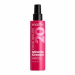 Matrix MultiTasking Hair Treatment LeaveIn Conditioner and Heat Protector with 20 Benefits Total Results Miracle Creator 200ml
