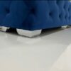 4PCS Furniture Legs 2 inch Metal Sofa Legs Silvery Color Replacement for Coffee Table TV Cabinet Ottoman Sofa Couch Cupboard Foot