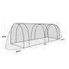 Haxnicks Easy Tunnel Net | Ready To Use Fold Out Design Shade Netting Garden Tunnel | Birds Insects Harsh Weather | Prevents Scorching In Warmer