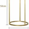 XYSQWZ Bedside Tables End Tables Side Table Tempered Glass Small Round End Tables Coffee Table Wrought Iron Sofa Table Simple Bedroom Living Room