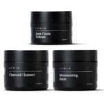 Lumin  Dark Circle Repair Set  Skin Care Kit for Men  Dark Circle Defense Charcoal Cleanser Moisturizer  Helps with Tired Eyes Dark Spots Uneven