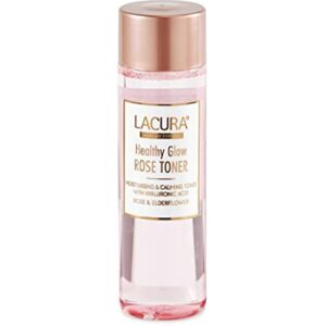 Lacura Healthy Glow Rose Toner with Hyaluronic Acid Rose  Elderflower 250ml