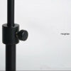 Black Half Circle Metal Adjustable hat Display Stand Racks