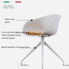 Bistro Set Outdoor Bistro Table Set leisure Combination Table Chairs Simple Reception Meeting Round Table Balcony Set Patio Garden Furniture