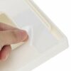 BORDSTRACT Under Desk Storage Drawer, Self Adhesive Under Table Drawer Attachment, Hidden Plastic Desk Storage Tray for Office, Kitchen, Home and