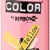 Renbow Crazy Color Semi Permanent Hair Color Cream Canary Yellow No.49 100ml