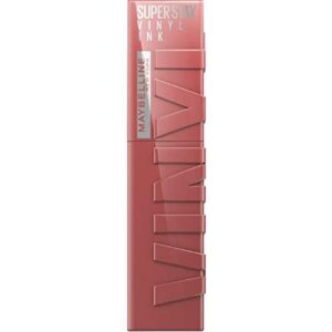 Maybelline New York Lip Colour Smudgefree Long Lasting up to 16h Liquid Lipstick Shine Finish SuperStay Vinyl Ink 35 Cheeky