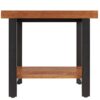 Crazy stool Side Tables Living Room Solid Wood Square Sofa Table Hotel Apartment Bedside Tables Kitchen Tables For Small SpacesSize35  35  60CM