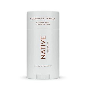 Native Deodorant  Natural Deodorant Made without Aluminum  Parabens  Coconut  Vanilla