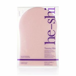 HeShi Ultra Smooth Reusable Tanning Mitt  Washable Fake Tan Applicator Mitt  Self Tanning Applicator  Tanning Glove for No Streak Tanning