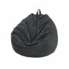 Kisbeibi Bean Bag Chair Cover No Filler Washable Ultra Soft Corduroy Sturdy Beanbag CoverBluesize70x80cm