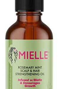 Mielle Rosemary Mint Scalp  Hair Strengthening Oil For Healthy Hair Growth 2 oz 59ml