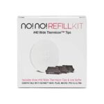 nono Thermicon Wide Tip Refill Pack  Flawless Replacement Heads  Hair Removal for Women Hair Trimmer for Men  Easily Trim or Remove Body Hair