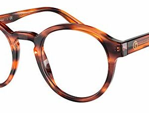 Giorgio Armani AR 7206 Striepd Brown 4822145 men Eyewear Frame
