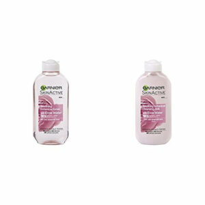 Garnier Natural Rose Water Cleansing Milk and Toner Sensitive Skin 200 ml