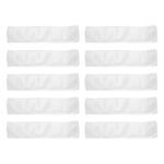 FRCOLOR 48 Pcs Disposable Spa Facial Headbands Non Woven Stretch Facial Headband Soft Skin Care Hair Band with Convenient Closure for Women Girls
