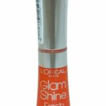 L Oreal Paris Glam Shine Fresh Mirror Shine Plumping LipGloss 6ml Aqua Mandarin No.187 AMC50907